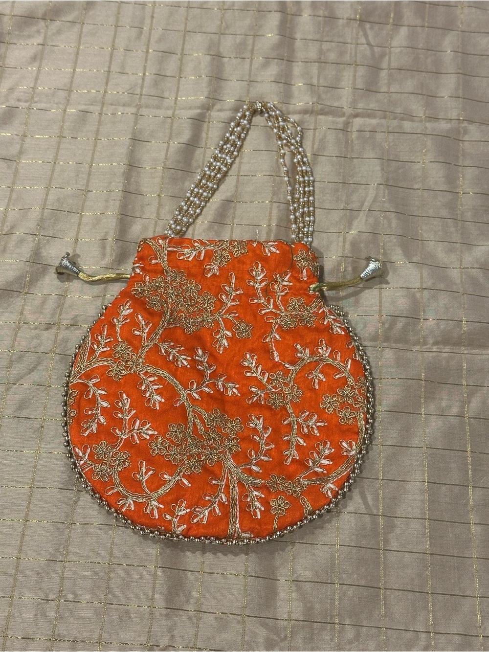 NWOT POTLI BAG